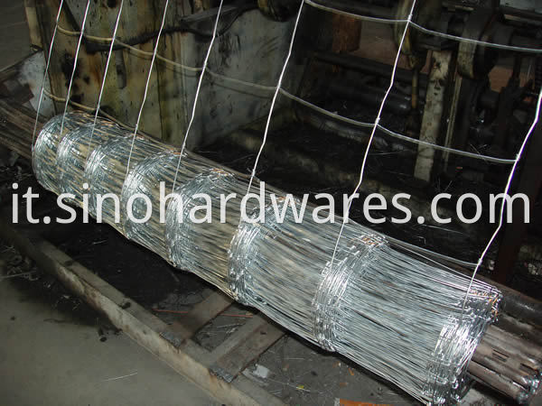 galvanized cattle fence